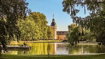 Spedition Karlsruhe mit Transportlaufzeiten und Preisen bei kvouts