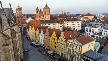 Spedition Osnabrück mit Transportlaufzeiten und Preisen bei kvouts