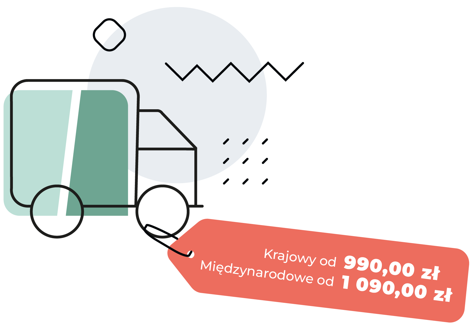 Zlecić firmie spedycyjnej kvouts transport ładunków częściowych i pełnych